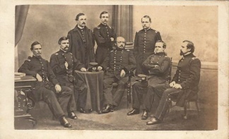 CDV, General Benjamin F. Butler and Staff (Image1)