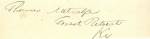 Click to view larger image of Autograph, Thomas Metcalfe (Image1)
