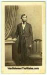 Click here to enlarge image and see more about item cdv7323: CDV, President Abraham Lincoln