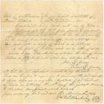 1843 Summons From Magistrate, Anderson District, South Carolina