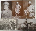 Click here to enlarge image and see more about item Mem9517: General Robert E. Lee & General J.E.B. Stuart Postcard Lot