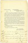 1863 Order Regarding Soldier's Bounty