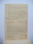 Click to view larger image of 1821 ELIHU BUNKER NANTUCKET MASS ABRAHAM VAN BUREN N.Y. DOCUMENT (Image4)
